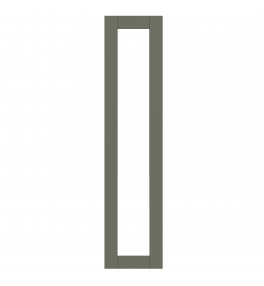 Annecy - Made to Measure - Open Frame Full Doors Grey Vicenza Oak