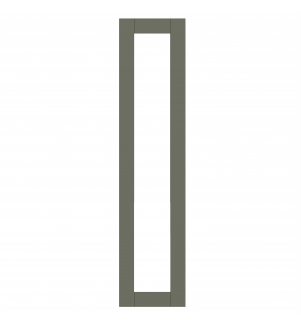 Annecy - Made to Measure - Open Frame Full Doors Grey Vicenza Oak