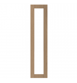 Annecy - Made to Measure - Open Frame Full Doors Supermatt Alabaster