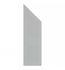Annecy - Made to Measure - Angled Doors Supermatt Dove Grey