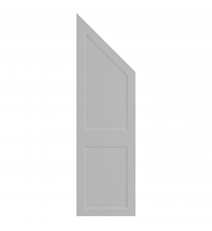 Bordeaux - Made to Measure - Angled Doors Supermatt Dove Grey
