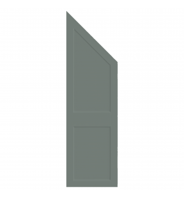 Bordeaux - Made to Measure - Angled Doors Matt Sage Green