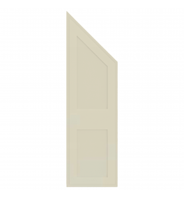 Dunkirk - Made to Measure - Angled Doors Supermatt Alabaster