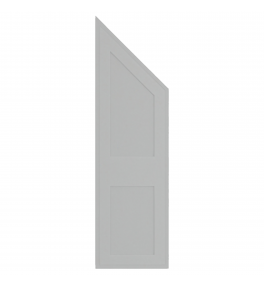 Dunkirk - Made to Measure - Angled Doors Supermatt Dove Grey