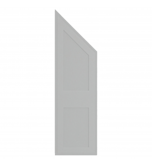 Dunkirk - Made to Measure - Angled Doors Supermatt Dove Grey