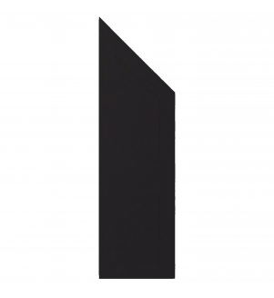 Dunkirk - Made to Measure - Angled Doors Matt Black