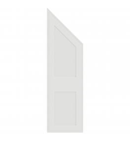 Dunkirk - Made to Measure - Angled Doors Paint Flow Matt Light Grey