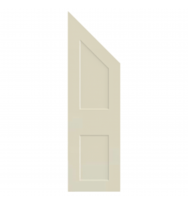 Lyon - Made to Measure - Angled Doors Supermatt Alabaster
