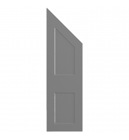 Lyon - Made to Measure - Angled Doors Supermatt Dust Grey