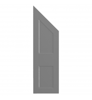 Lyon - Made to Measure - Angled Doors Supermatt Dust Grey