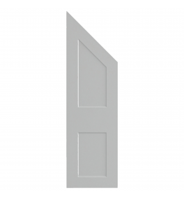 Lyon - Made to Measure - Angled Doors Supermatt Dove Grey