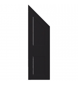 Lyon - Made to Measure - Angled Doors Matt Black