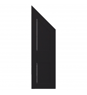 Lyon - Made to Measure - Angled Doors Matt Black
