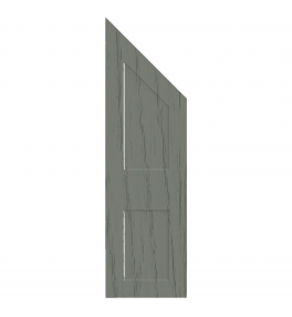 Lyon - Made to Measure - Angled Doors Paint Flow Matt Sage Green