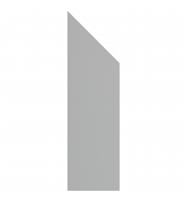 Quimper - Made to Measure - Angled Doors Supermatt Dove Grey
