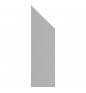 Quimper - Made to Measure - Angled Doors Supermatt Dove Grey