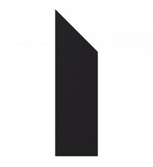 Quimper - Made to Measure - Angled Doors Matt Black