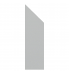 Quimper - Made to Measure - Angled Doors Porcelain White