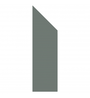 Quimper - Made to Measure - Angled Doors Paint Flow Matt White