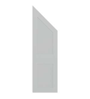 Rennes - Made to Measure - Angled Doors Porcelain White