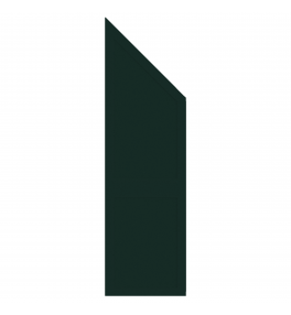 Saintes - Made to Measure - Angled Doors Supermatt Fir Green