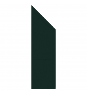 Saintes - Made to Measure - Angled Doors Supermatt Fir Green