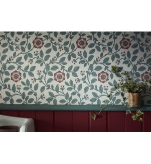 Baked Cherry | Richmond Green- Dorcas, Pleat 280, Baked Cherry 14 - Detail.jpg
