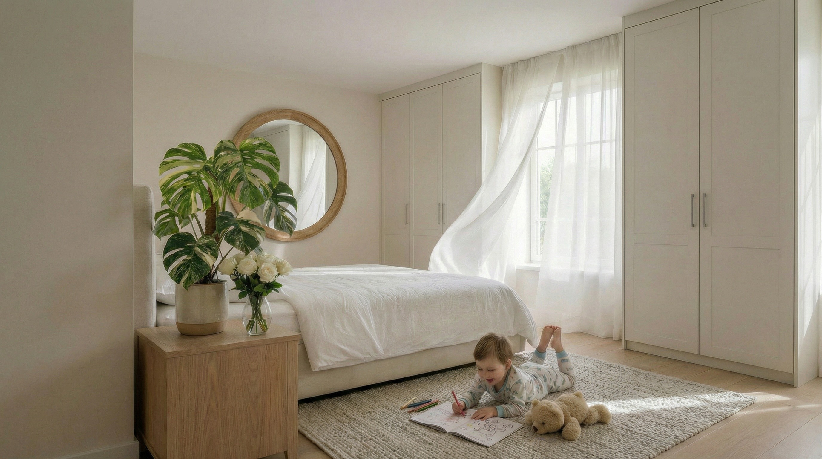 Simple, calm spaces that make everyday mornings easier.